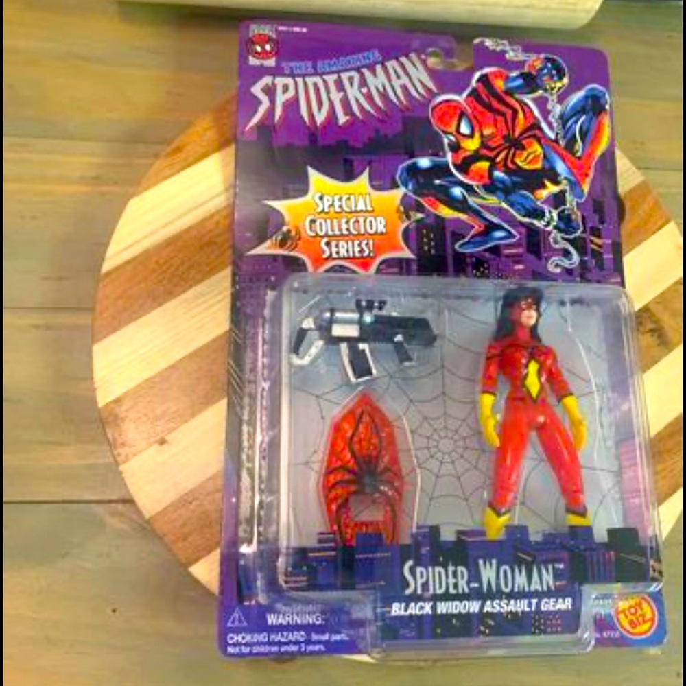Vintage Marvel Comics Amazing Spider-man Spider-Woman 1996 ToyBiz Action Figure